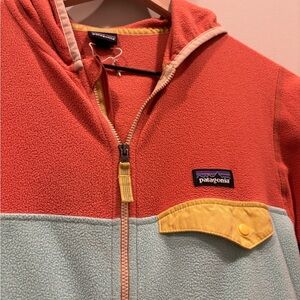 Patagonia Kids Jacket in Red, Yellow, and Blue